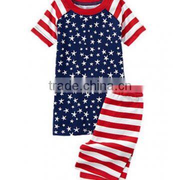 wholesale 100% cotton sleepwear and home wear or custom made kids pajamas