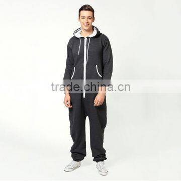 China manufacturer quality custom thick fleece warm adult outdoor onesie