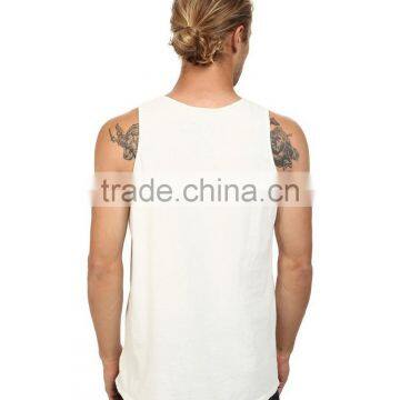 Mens Custom Bodybuilding Stringer Vest With Pocket photo-3