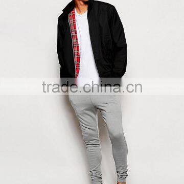 Boys Slim Fit 2 Pack Different Color Super Skinny Blank Jogger Pants photo-3