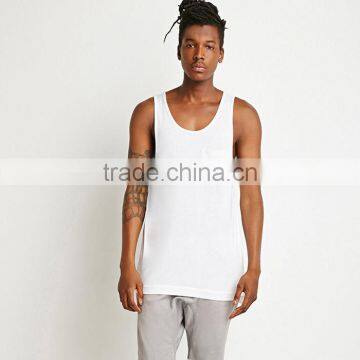 Mens Wholesale Plain Bulk White Tank Tops photo-1