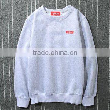 China Professional Factory Wholesale Good Quality Cheap Custom Round Neck Sweatshirt for Mens photo-5