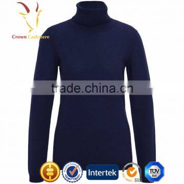 Women Winter Turtle Neck Long Sleeve Pullover Sweater