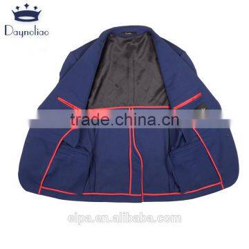 2016 New Arrival Trendy Slim Fit Mens Jacket Half Lining Two Button Casual Men Blazer photo-4