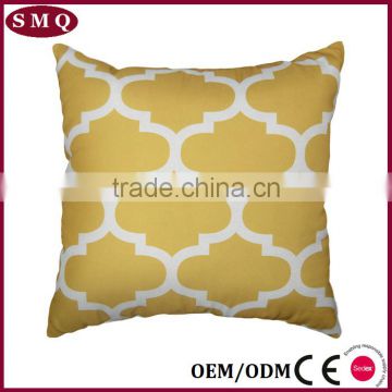 organic cotton character printed pillows with decorative printing