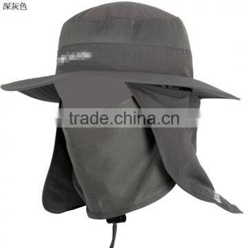 360 Degree Sunscreen Sun Hat Male Anti-UV Outdoor Hat Big Along the Quick Fisherman Hat Male Sun Hat Fishing Hat photo-4