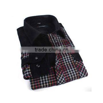 Plaid and Floral Flannel Shirt Men photo-4