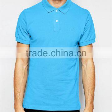 2016 Guangzhou Fashion Style 220g 100%Cotton Short Sleeve Brand Factory Clothes photo-3