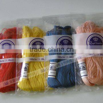 Egyptian Cotton Royal Thread DMC Color Cross Stitch Thread Cotton Thread photo-5