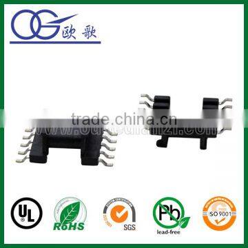 electronic bobbin of powe transformer by EPC13 LCP SMD