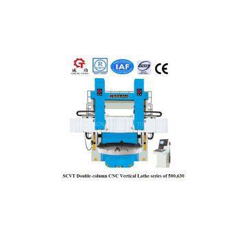 SCVT500H/W double column cnc vertical turning lathe machine