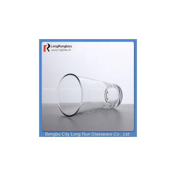 LongRun 11.5oz Clear Glass Juice Beverage Drinking Glasses photo-3