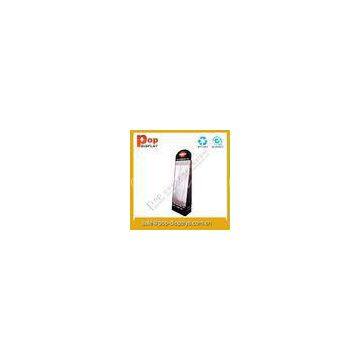 Marketing Cardboard Hook Display Stands Black For Makeup / Masks