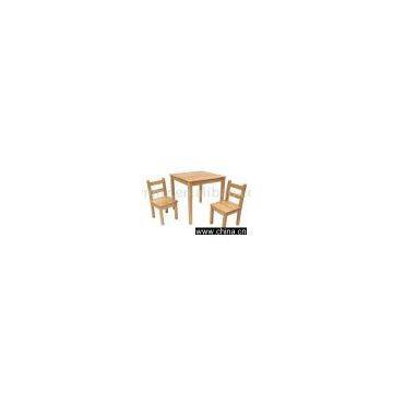 Wooden Table and Chairs