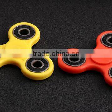 Tri-Spinner Fidget Hand Spinner Toy Stress Reducer Focus Toy Relieves ADHD Anxiety and Boredom Guarantee 3 Min / Spin Time photo-3
