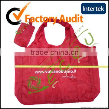 190T folding polyester bag