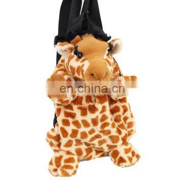 Plush Antelope Backpack Bags Kids Preschool Animal Backpack
