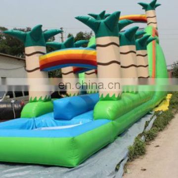 attactive used inflatable water slide for sale with size of 14x3.5m