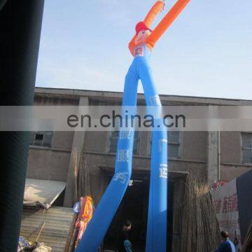 double leg giant dancing inflatable advertising air man on sale