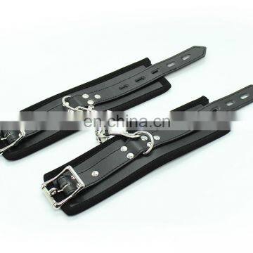 Sexy Bondage Binding PU Leather Wrist & Ankle Restraints Adult Novelty Product