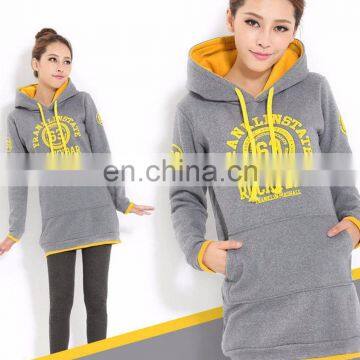 autumn and winter clothes zip up stylish hoodies for women