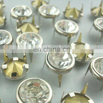 rhinestone studs with claw