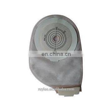drainable two system medical colostomy bag with carbon filter