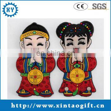 Rich style Cartoon 3d fridge magnet use for each children