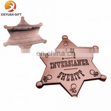 Top Grade Star Shape SHERIFF Badge For Souvenir