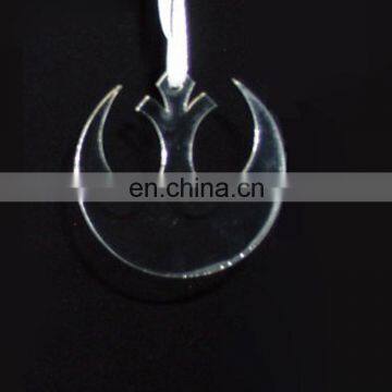 Hang Clear Acrylic Ornament For Wholesale