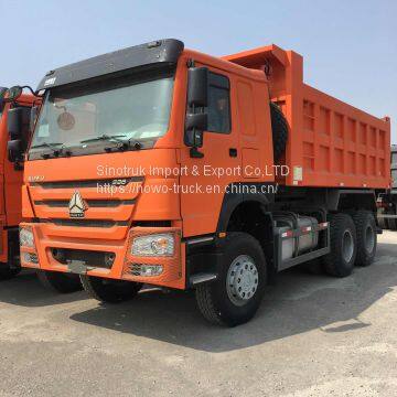 10 Wheels howo dump truck price