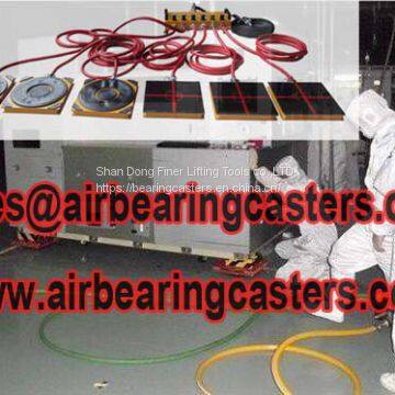 Air bearings is clean room machine machinery