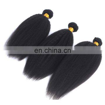 Grade 8a Virgin Hair Kinky Straight Wholesale Indian Hair Weave photo-4