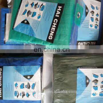 105gsm pe tarpaulin with Windproof and waterproof heat welding seam plastic sheets