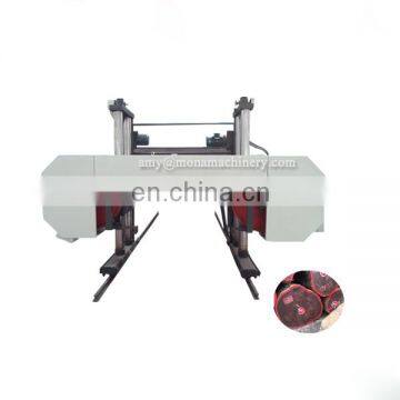 Large Size Timber Band Saw Machine Horizontal Band Sawmill For Wood Cutting