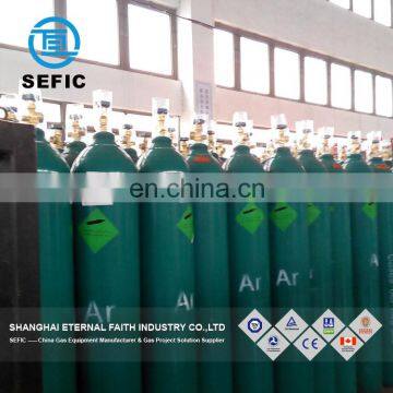 Factory wholesale seamless steel industrial argon gas cylinder price