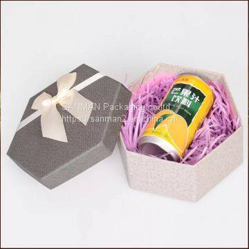 Indonesia polygon carton gift box