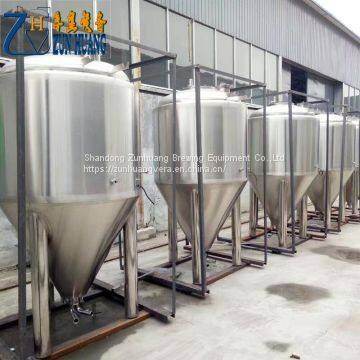 Hot sale beer brewing equipment stainless steel conical beer fermenter 300 liter beer ferementation tank