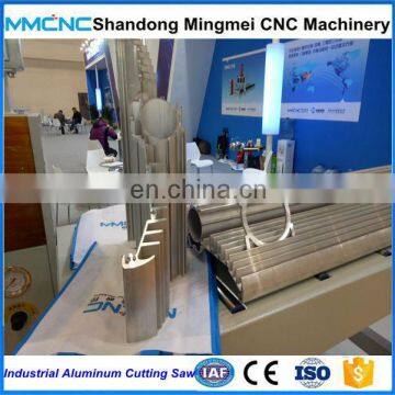 Aluminum Curtain Wall Manufacturing Double Mitre Saw for Wide Profiles photo-6