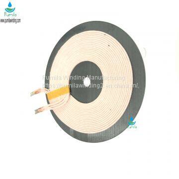 Customized Round TX Coil With Ferrite Shield Samsung S6 Wireless Charger Coil photo-3