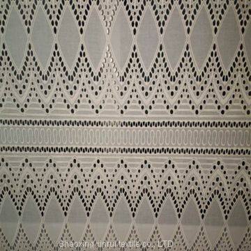 white cotton swiss lace fabric embroidery