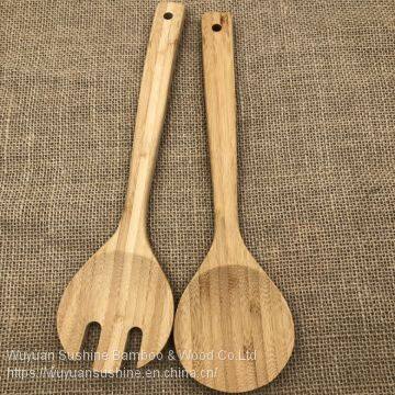 Salad Server Set,Made of Bamboo photo-3