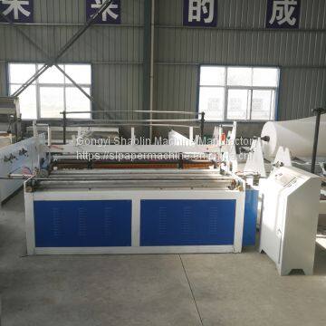 China good quality 1880 mm tissue paper rewinder machine toilet roll production line