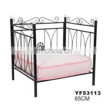 Wrought Metal Iron Frame Pet Dog Bed