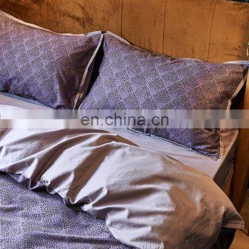 RAWHOUSE Nordic Solid Color Hotel 60s Bedding Set Luxury Cotton 100% Printing Comforter Bed Sheet Bedding Set photo-4