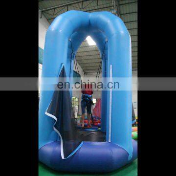 High quality Wholesale PVC Material Air Sealed Inflatable Bouncer for Bungee Jump Sport Game