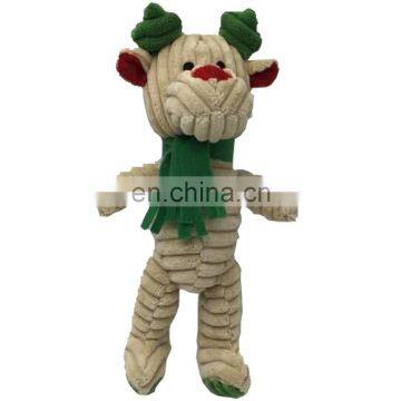 Christmas wholesale chew animal plush puppy pet dog toys