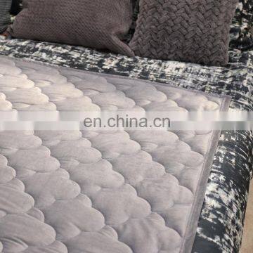 Dark Gray Sensory Weighted Blanket 15Ibs For Adult With Anxiety photo-4