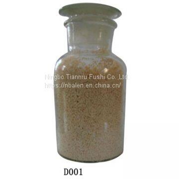 Popular D001 Macroporous Strong Acid Cation Exchange Resin