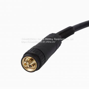 High Quality Euro Style Mig 40KD Co2 Air Cooled Mig Red and Blue Handle Welding Torch photo-4